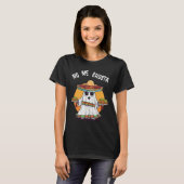 Me Ghosta Grappige Mexicaanse Halloween Ghost T-shirt (Voorkant volledig)