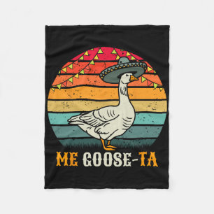 Me Goose Ta Mexicaanse Mannen Vrouwen Jongens Retr Fleece Deken