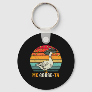 Me Goose Ta Mexicaanse Mannen Vrouwen Jongens Retr Sleutelhanger