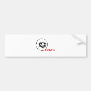 Me Gusta Bumpersticker