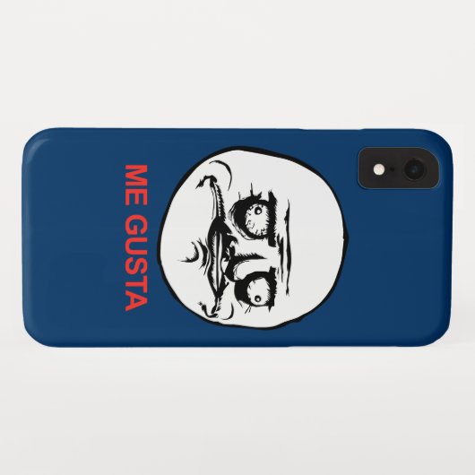 Me Gusta Face Meme Case-Mate iPhone Case (Achterkant (horizontaal))