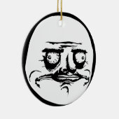 Me Gusta Face Meme Keramisch Ornament (Rechts)