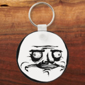 Me Gusta Face Meme Sleutelhanger (Voorkant)