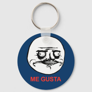 Me Gusta Face Meme Sleutelhanger