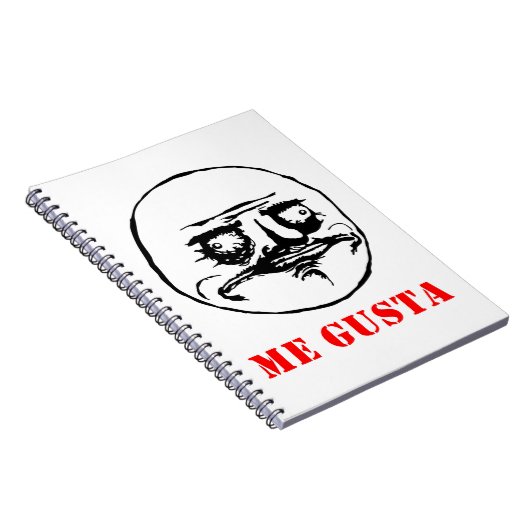 Me Gusta - meme Notitieboek (Rechterzijde)