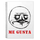Me Gusta - meme Notitieboek (Voorkant)