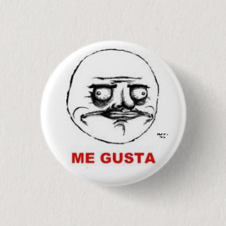 Me Gusta Meme Ronde Button 3,2 Cm