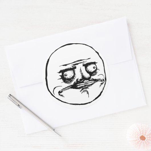Me Gusta Ronde Sticker (Envelop)