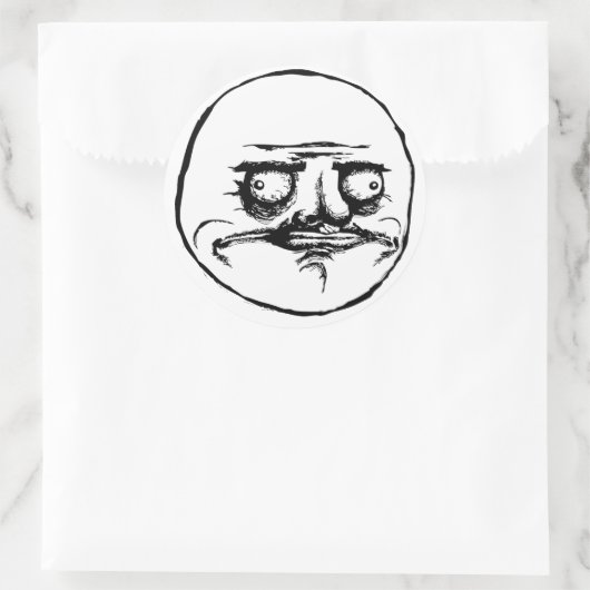 Me Gusta Ronde Sticker (Tas)