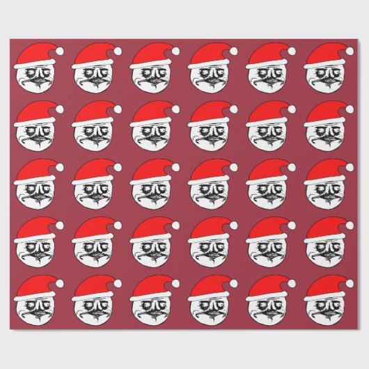 me gusta xmas meme cadeaupapier (Vlak)
