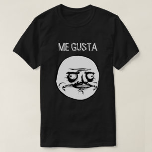 ME GUSTA (ZWART) T-SHIRT