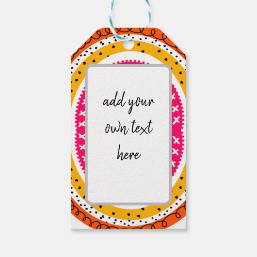 me helpen om cadeau - labels te kweken cadeaulabel (Achterkant)