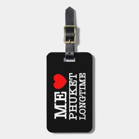 ME HOEFT VAN LONGTIJD BAGAGELABEL (Voorkant verticaal)