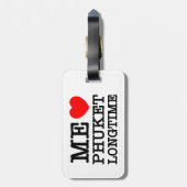 ME HOEFT VAN LONGTIJD BAGAGELABEL (Achterkant verticaal)