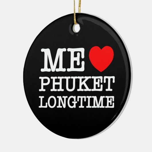 ME HOEFT VAN LONGTIJD KERAMISCH ORNAMENT (Links)