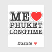 ME HOEFT VAN LONGTIJD STICKER (Vel)