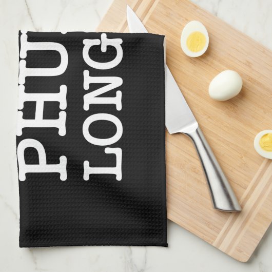 ME HOEFT VAN LONGTIJD THEEDOEK (Quarter Fold)