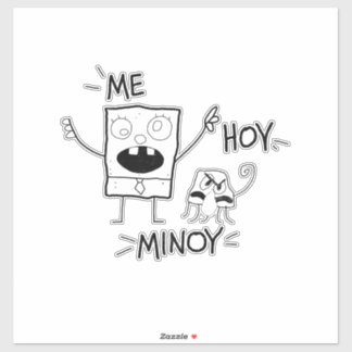 Me Hoy Minoy Doodle Sticker