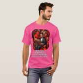 Me In Hell Terugkijken op Alle Memes Funny Dev T-shirt (Voorkant volledig)