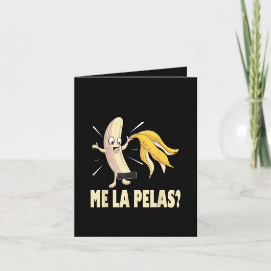 Me La Pelas Feestdagen Kaart (Voorkant)