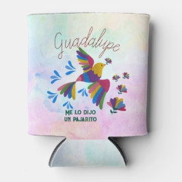 'Me lo dijo un pajarito' Arte mexicano editable Blikjeskoeler