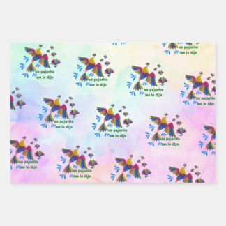 'Me lo dijo un pajarito' – Arte Mexicano Inpakpapier Vel