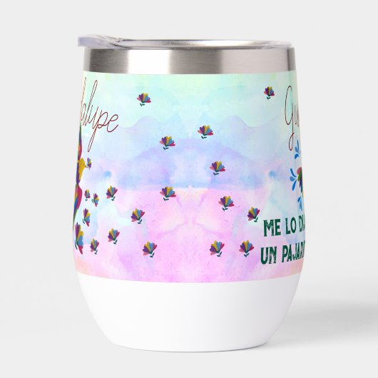 "Me lo dijo un pajarito" editable  (Rechts)