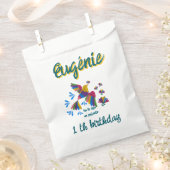 "Me lo dijo un pajarito" Editable Arte Mexicano Bedankzakje (Geknipt)