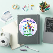 "Me lo dijo un pajarito" personalizable Sticker (iPad Cover)