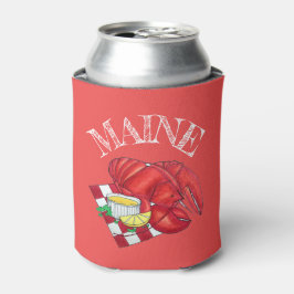 ME Maine Lobster Shack Seafood Dinner Red Gingham Blikjeskoeler