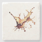 Me Messy, Never! Stenen Onderzetter (Voorkant)