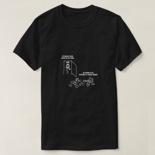 ME met duidelijke symptomen van ziekte T-shirt