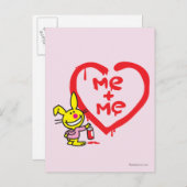 Me + mij briefkaart (Voorkant / Achterkant)