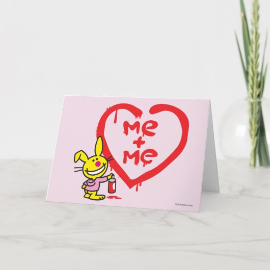 Me + mij feestdagen kaart (Voorkant)
