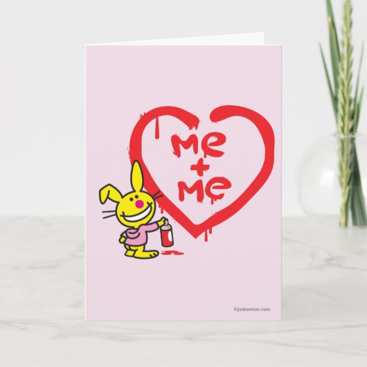 Me + mij feestdagen kaart (Voorkant)