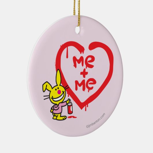 Me + mij keramisch ornament (Rechts)