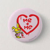 Me + mij ronde button 5,7 cm (Voorkant)