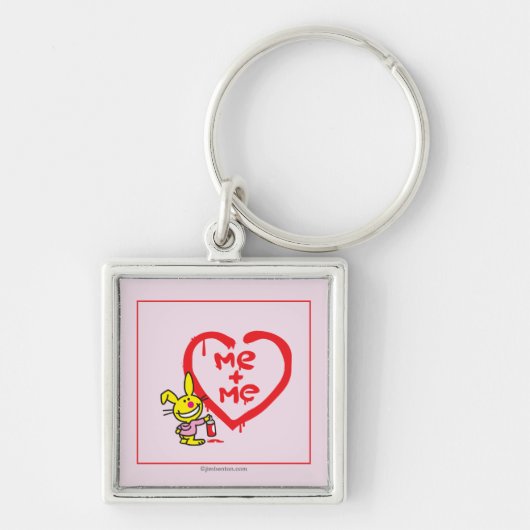Me + mij sleutelhanger (Voorkant)