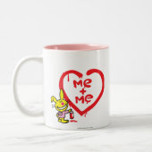 Me + mij tweekleurige koffiemok (Links)