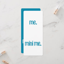 Me & Mini Me Kaart