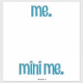 Me & Mini Me Sticker (Vel)