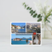ME Montenegro - Briefkaart (Staand voorkant)