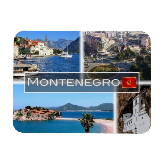 ME Montenegro - Podgorica - Magneet (Horizontaal)