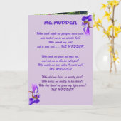 ME MUDDER STEIN KAART (Gele Bloem)