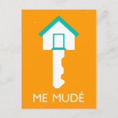 me mude llave de casa briefkaart (Voorkant)