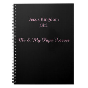 Me & My Papa Forever Jesus Kingdom Girl Notitieboek