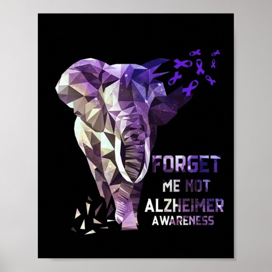 ME Niet Alzheimerheimer Bewustzijn 1 Poster (Voorkant)