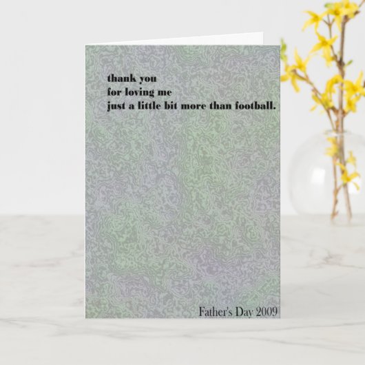 me of football? kaart (Gele Bloem)