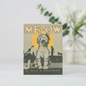 Me-ow Briefkaart (Staand voorkant)
