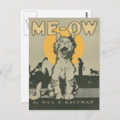 Me-ow Briefkaart (Voorkant / Achterkant)